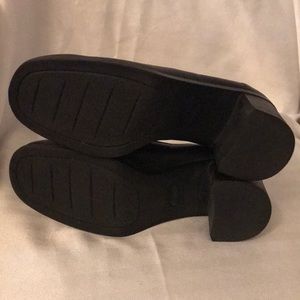 croft & barrow Shoes - Croft & Barrow Black Leather Shoes 2” Heel 7W croft & barrow Shoes - Croft & Barrow Black Leather Shoes 2” Heel 7W
